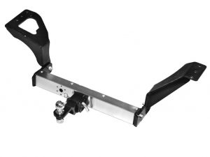 Фаркоп с накладкой из нерж. NISSAN X-Trail 2007-2013 - съемный квадрат